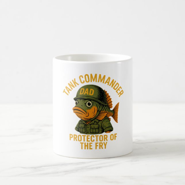 Mug Fête du père des poissons amusants (Centre)