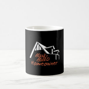 Mug Fête du réchauffement du foyer M & Mme Propriétair