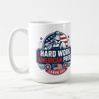 Mug Fête du Travail Fierté Américaine