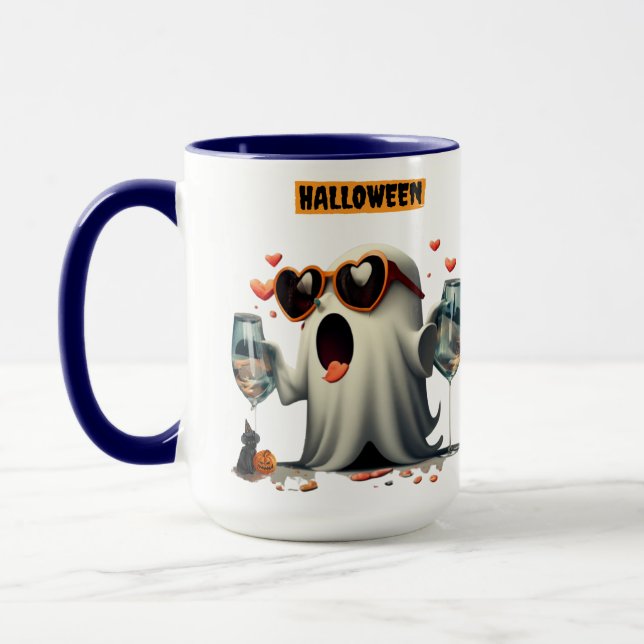 Mug Fête Éffrayante d'Halloween (Gauche)