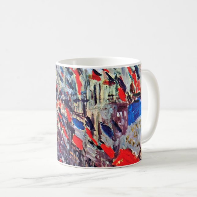 Mug Fête Nationale à Paris, Claude Monet (Devant droit)