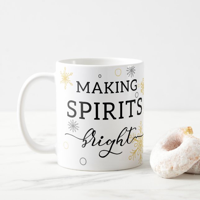 Mug Fête qui illumine les esprits (Avec donut)