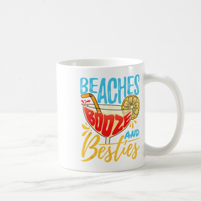 Mug Fête sur l'île Beach Bachelorette - Plages Alcool  (Droite)