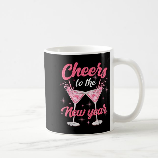 Mug Fêter la nouvelle année Bonne année 2026 Décompte (Droite)