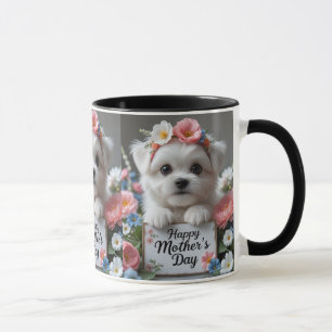 Mug Fêter Maman avec Amour - Bonne Fête des Mères