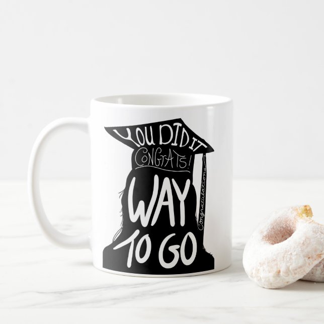 Mug Fêtes de fin d'études (Avec donut)