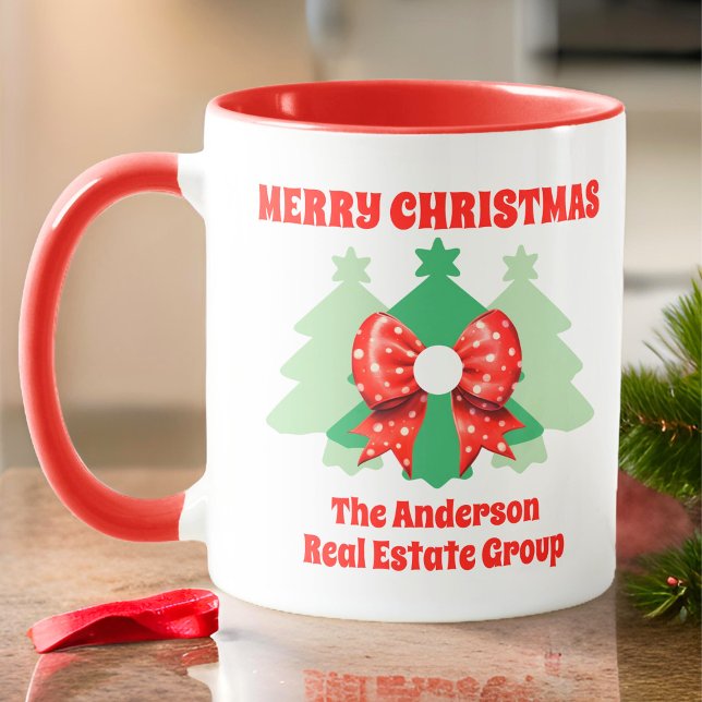Mug Fêtes de Noël d'affaires modernes et modifiables (Créateur téléchargé)