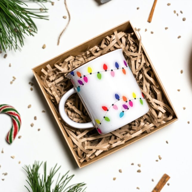 Mug Fêtes de Noël Lumières (Créateur téléchargé)