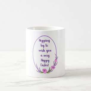 Mug Fêtes romantiques couronnes Tulip fleurs Pâques