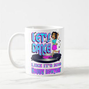 Mug FÊTONS COMME C'EST 2019 drôle, heureux nouvel an 2