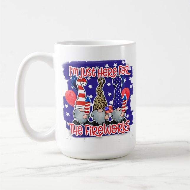 Mug Feu d'artifice fantaisie (Gauche)