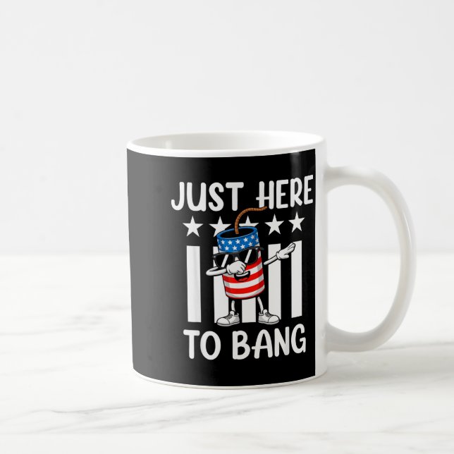 Mug Feu d'artifice patriotique de dabbing usa pour le  (Droite)