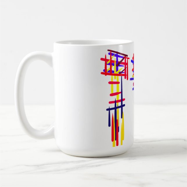 Mug Feu d'artifice  wow  (Gauche)