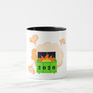 Mug Feu de benne personnalisable 2020