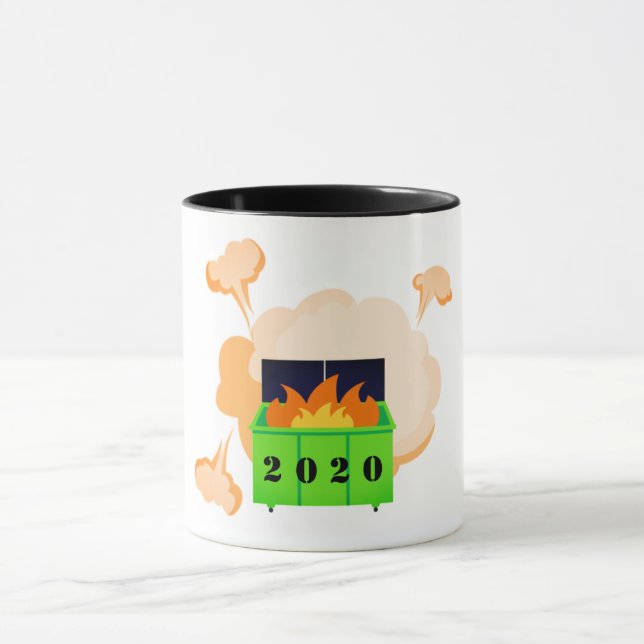 Mug Feu de benne personnalisable 2020 (Centre)