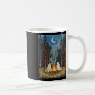 Mug Feu de camp fantôme Camping amateur forêt gothique