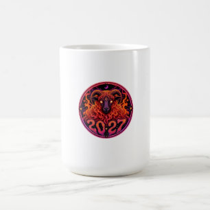 Mug Feu psychédélique Bélier Bélier