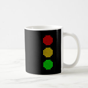 Mug Feu tricolore Signalisation routière Stop-Prudence