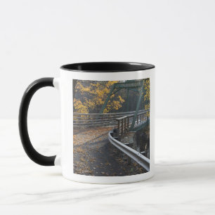 Mug Feuillage d'automne et pont au-dessus des Millers
