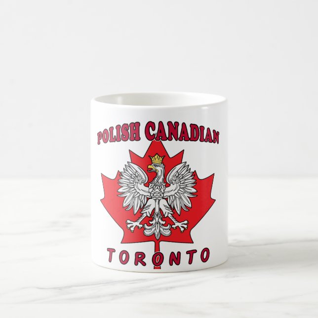 Mug Feuille canadienne polonaise Toronto (Centre)