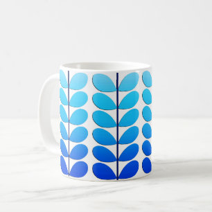 Mug Feuille danois de la moitié du siècle, nuances de