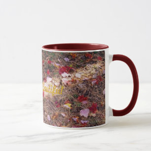 Mug Feuille dans l'herbe