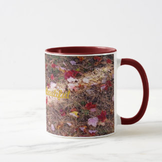 Mug Feuille dans l'herbe