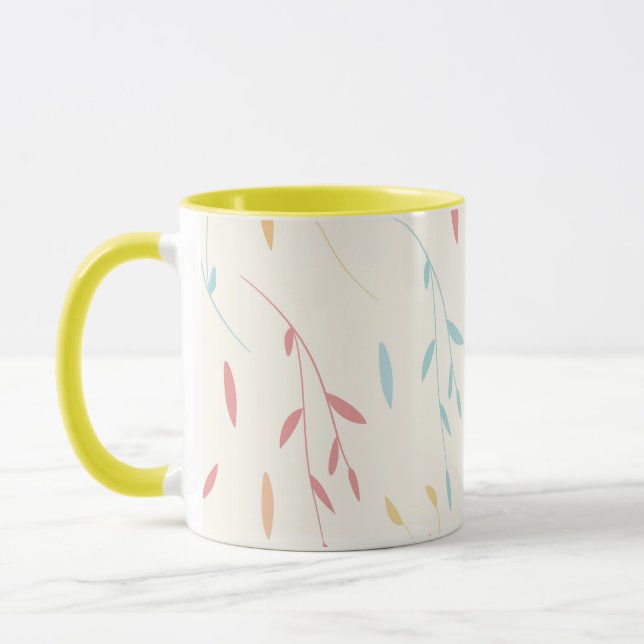 Mug feuille d'arbre (Gauche)