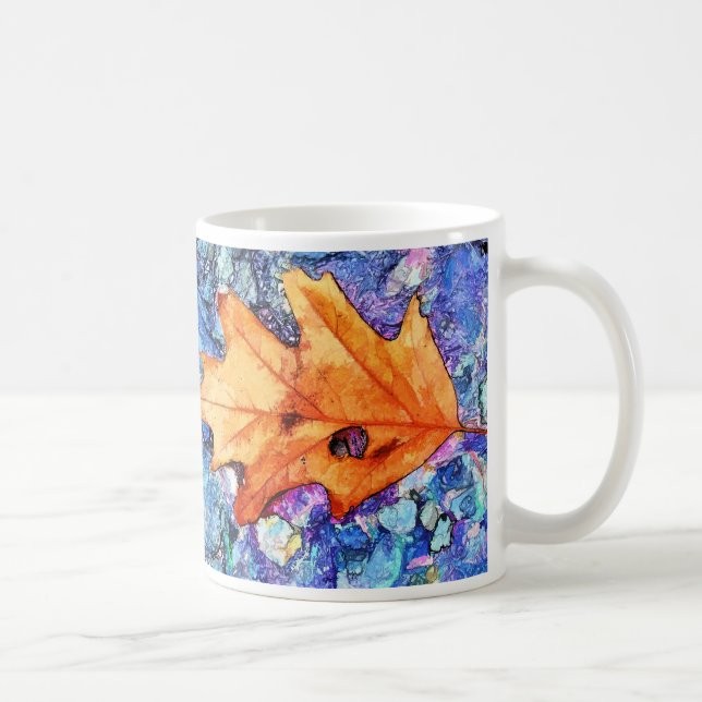 MUG FEUILLE D'AUTOMNE (Droite)