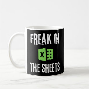 Mug Feuille De Calcul De Comptable Freak Dans Les Feui