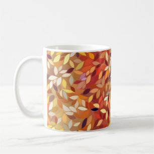 Mug Feuille de chute couleur Abstraite