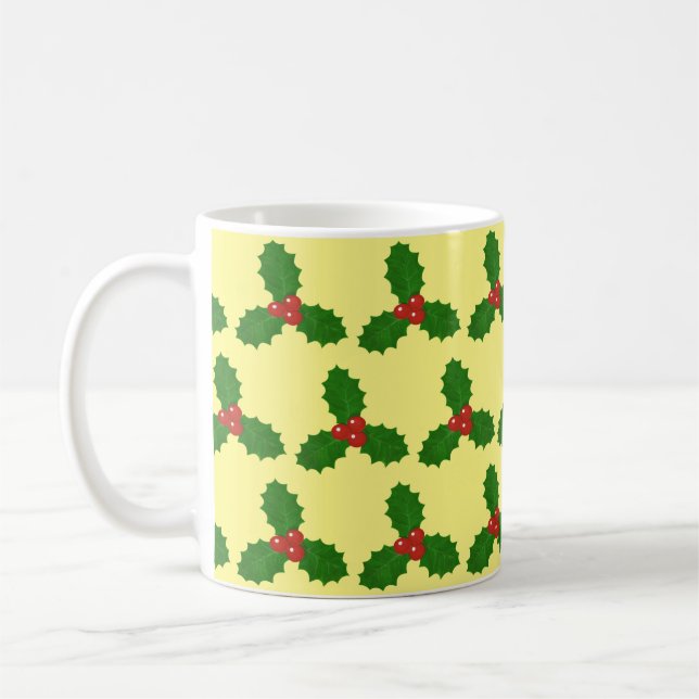 Mug Feuille de houx (Gauche)