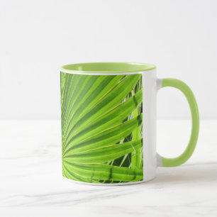 Mug - Feuille de palme au soleil