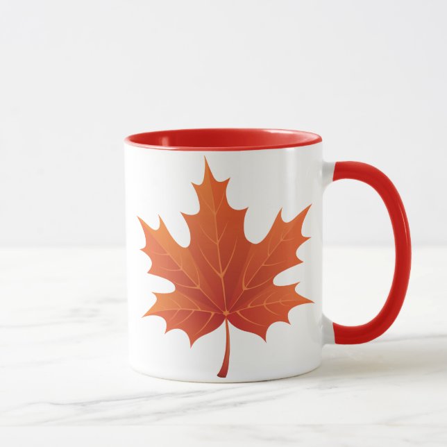 Mug Feuille d'érable (Droite)