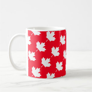 Mug Feuille d'érable canadienne. CANADA. Patriotique. 