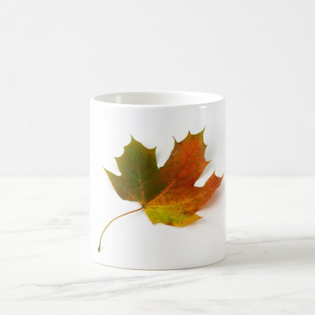 Mug Feuille d'érable d'automne (Centre)