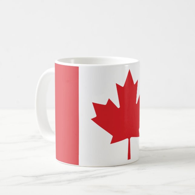 Mug Feuille d'érable du Canada (Devant gauche)