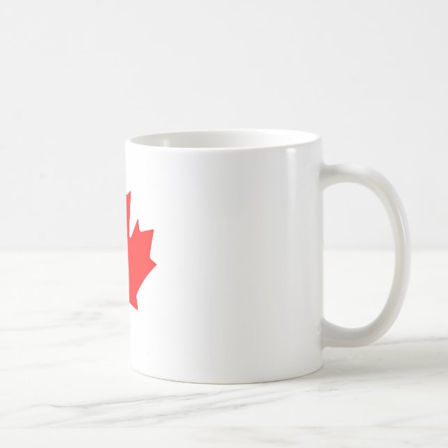 Mug Feuille d'érable RedTransp les cadeaux de Zazzle (Droite)
