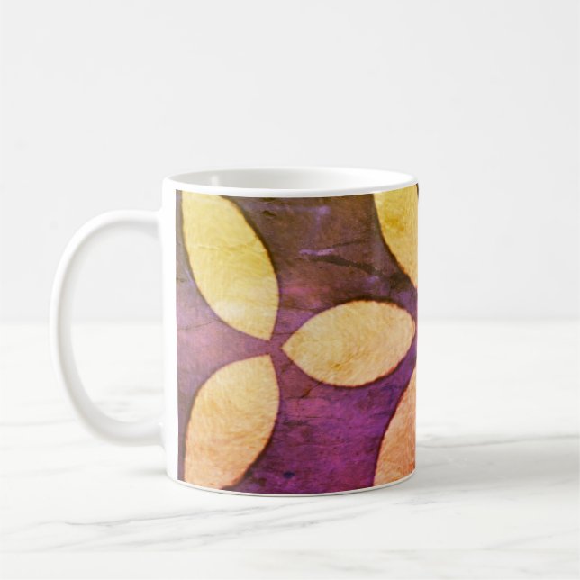 Mug Feuille et boue florale (Gauche)