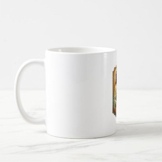 Mug Feuille Excel Jésus Impression 50 Pages Vierges Bu (Gauche)