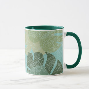 Mug Feuille fané tropical