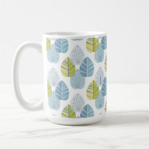Mug Feuille moderne du milieu du siècle