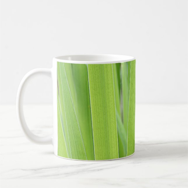 Mug Feuille vert d'iris (Gauche)