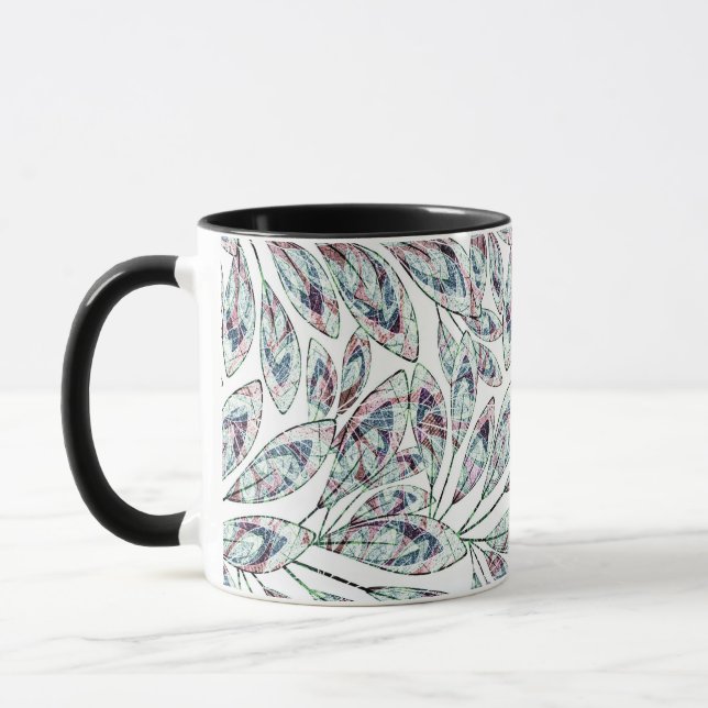 Mug Feuilles. (Gauche)