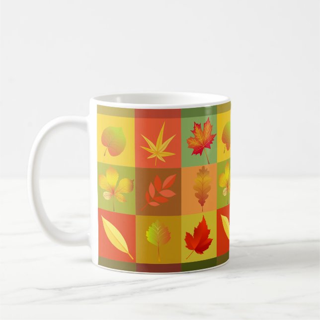 Mug feuilles (Gauche)