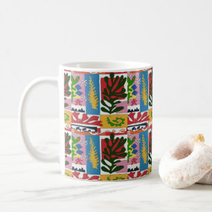 Mug Feuilles Abstraits, Style MAtisse