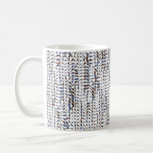 Mug Feuilles arrière - plans conceptuels dessinant mot