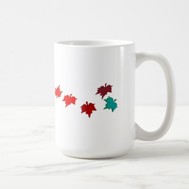 Mug Feuilles automnales (Droite)
