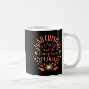 Mug Feuilles Automne Et Citrouilles S'Il Vous Plaît Bo