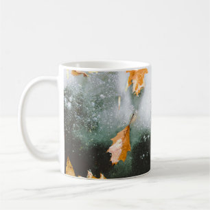 Mug FEUILLES Brown EN VERRE